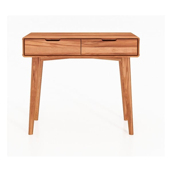 Toaletný stolík z bukového dreva 90x40 cm Greg - The Beds-image-2