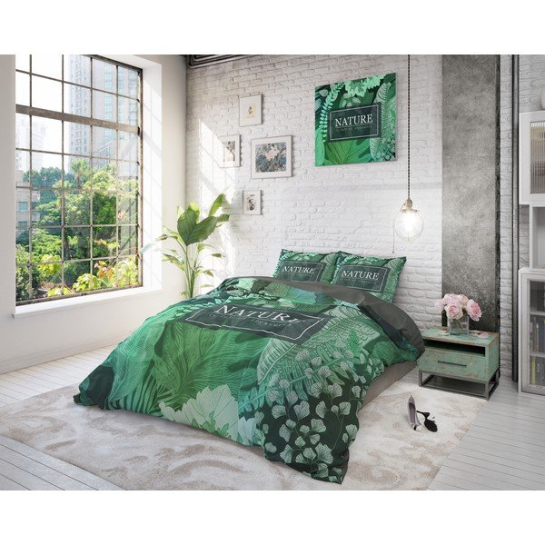 Bavlnené obliečky na jednolôžko Pure Cotton Organic Nature, 140 x 200/220 cm-image-3