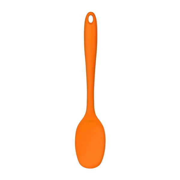 Oranžová silikónová lyžica na omáčky Premier Housowares Zing