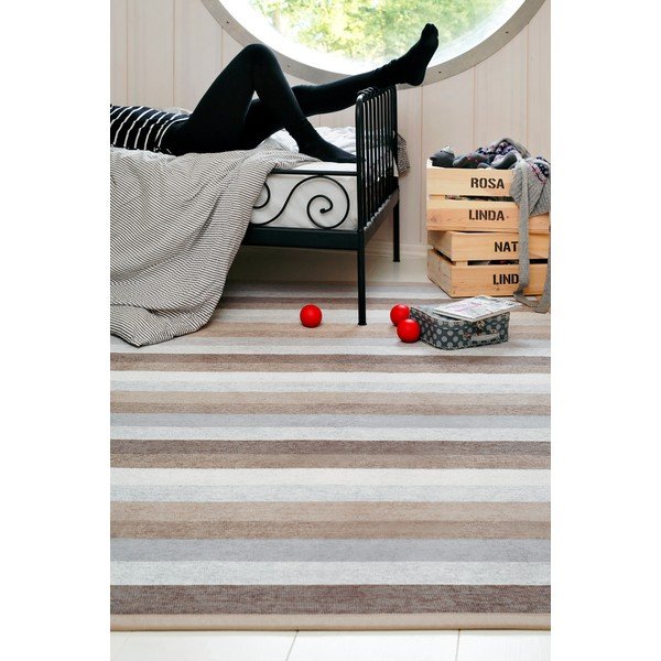 Sivo-hnedý detský koberec 230x160 cm Pallika - Narma-image-3