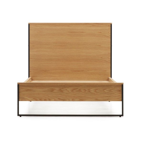 Jednolôžková posteľ s roštom v prírodnej farbe 90x190 cm Taiana – Kave Home-image-2