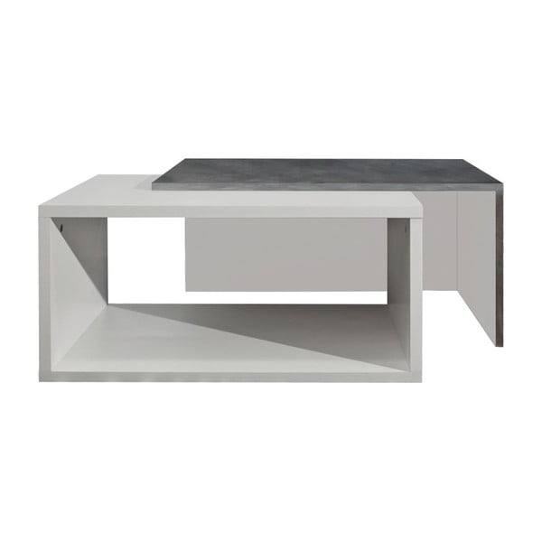 Sivo-biely variabilný stolík 13Casa Sally
