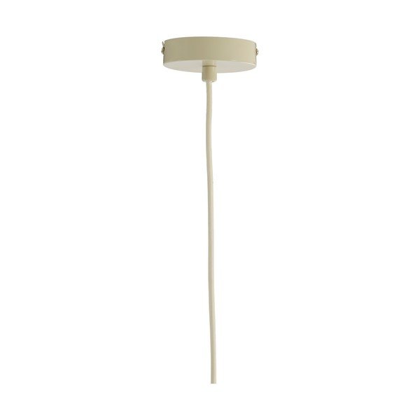 Krémovobiele závesné svietidlo s papierovým tienidlom ø 10 cm Sarella – Light & Living-image-3