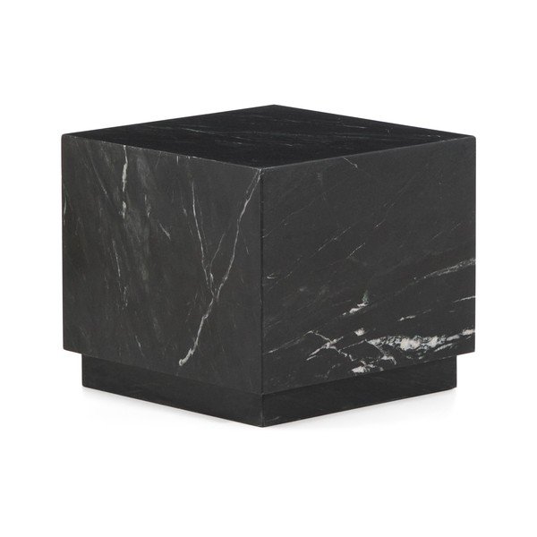 Mramorový odkladací stolík 40x40 cm Sorein – Kave Home