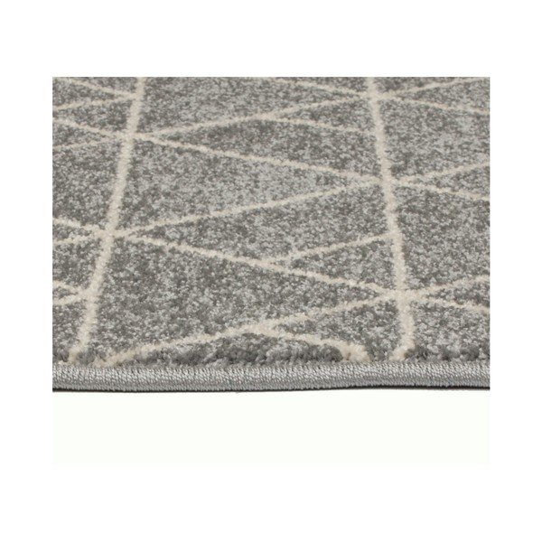 Sivý koberec Universal Nilo, 67 × 250 cm-image-1