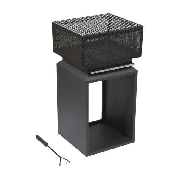 Nerezové ohnisko Cube - Cattara-image-2