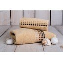 Béžová bavlnená osuška 140x70 cm Darwin - My House