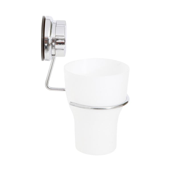 Samodržiaci kovový téglik na zubné kefky v striebornej farbe Bestlock Bath – Compactor-image-1