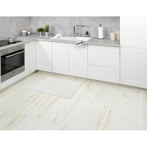 Biela podložka do kúpeľne Wenko, 50 x 80 cm-image-1