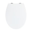 Biela toaletná doska Wenko Ostuni Easy Close