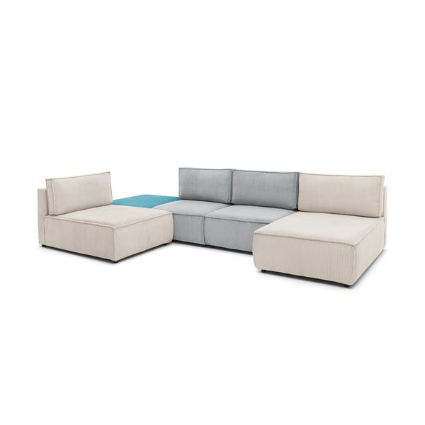 Menčestrová rohová pohovka (variabilná) Nihad modular – Bobochic Paris-image-4