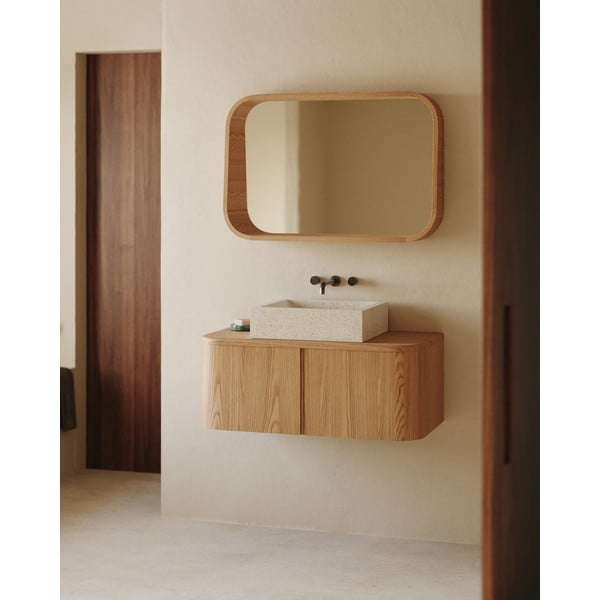 Nástenné zrkadlo 90x60 cm Salaya – Kave Home-image-2