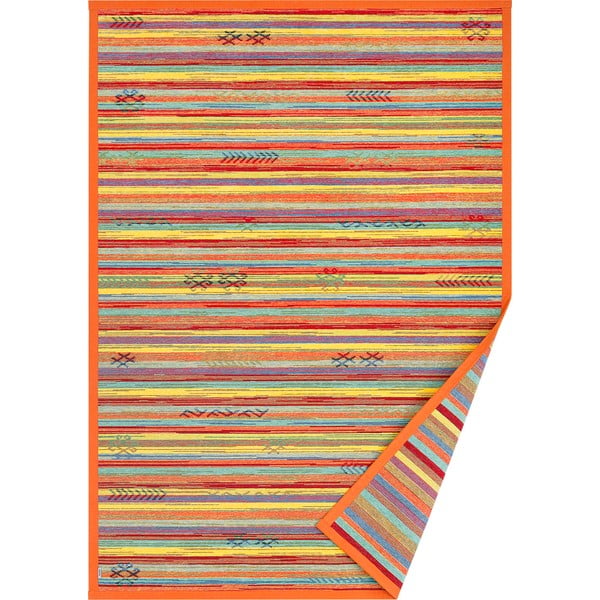 Oranžový detský koberec 200x140 cm Liiva - Narma