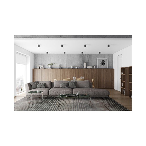 Konferenčný stolík s chrómovaným podnožím a zelenú mramorovou doskou TemaHome Prairie, šírka 120 cm-image-4