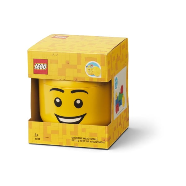 Plastový detský úložný box Head - LEGO®-image-2