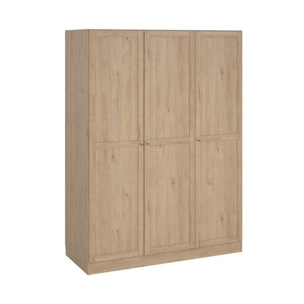 Šatníková skriňa v dekore duba v prírodnej farbe 147x200 cm Billund – Tvilum-image-3