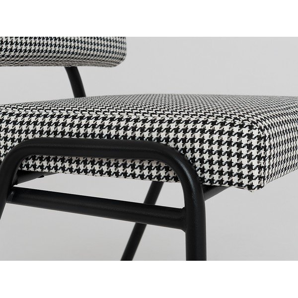 Bielo-čierna jedálenská stolička Simple - CustomForm-image-3