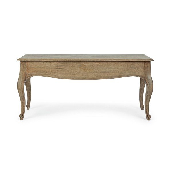 Konferenčný stolík z mangového dreva v tmavo prírodnej farbe 55x110 cm Domitille – Bizzotto-image-4