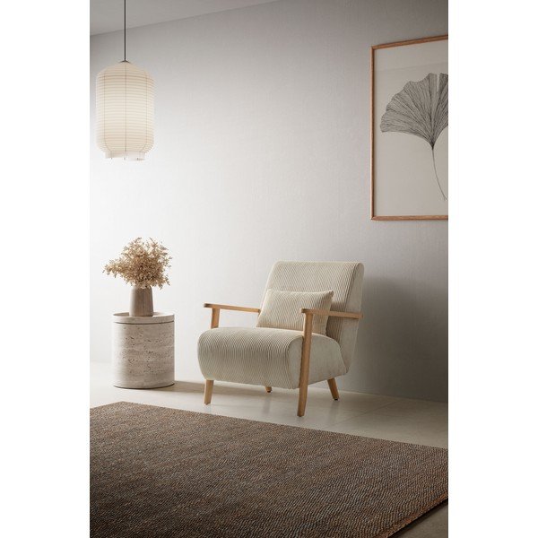 Béžové kreslo Bonnie – Marckeric-image-1