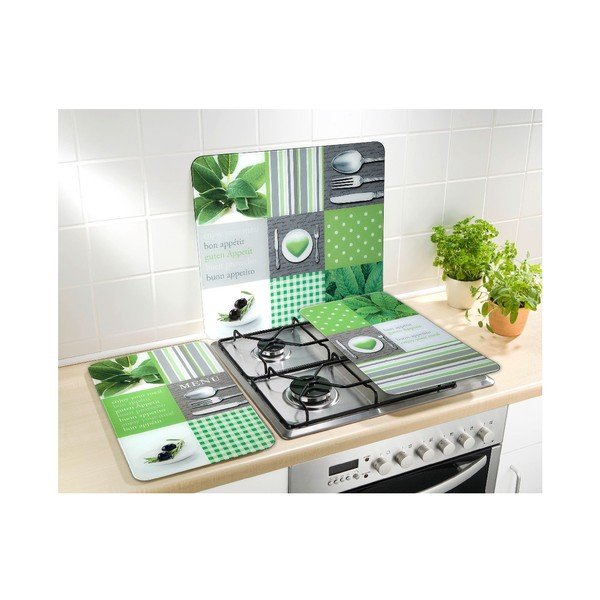 Sada 2 sklenených krytov na sporák Wenko Menu-image-1