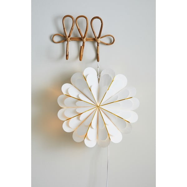 Biela vianočná svetelná dekorácia ø 45 cm Marigold – Markslöjd-image-1