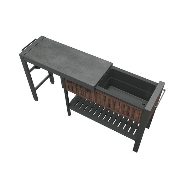 Záhradný barový stolík 112x43 cm Hosting – Keter-image-3