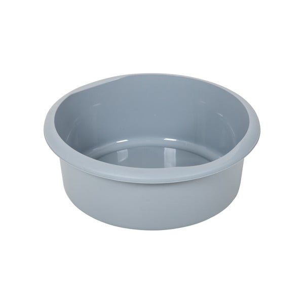 Svetlosivý lavór z recyklovaného plastu Addis, objem 7,7 l