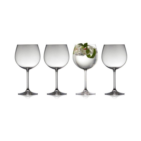 Súprava 4 pohárov na gin & tonic Lyngby Glas Juvel, 570 ml
