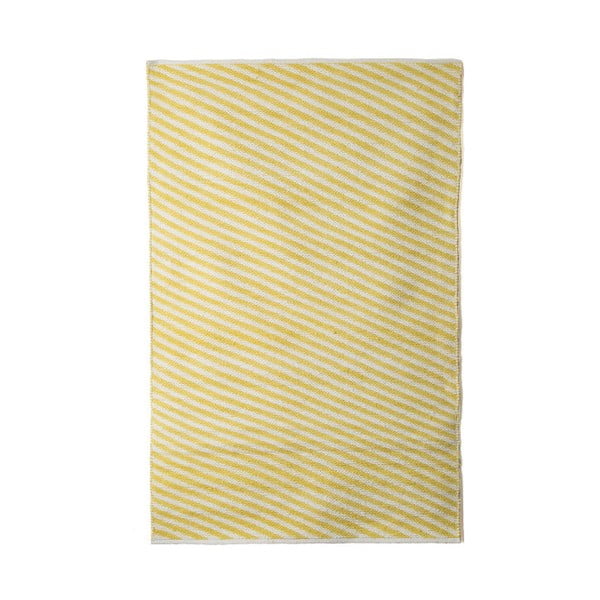 Žltý koberec TJ Serra Diagonal, 100x120cm