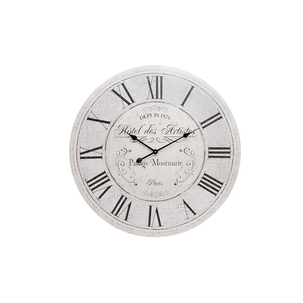 Hodiny Antic Line Hotel des Artistes, ⌀ 80 cm