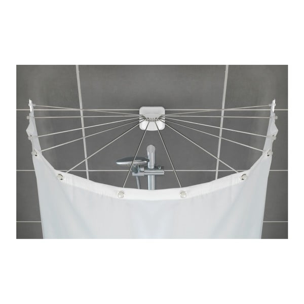 Kruhový držiak na sprchový záves Wenko Shower Umbrella-image-1