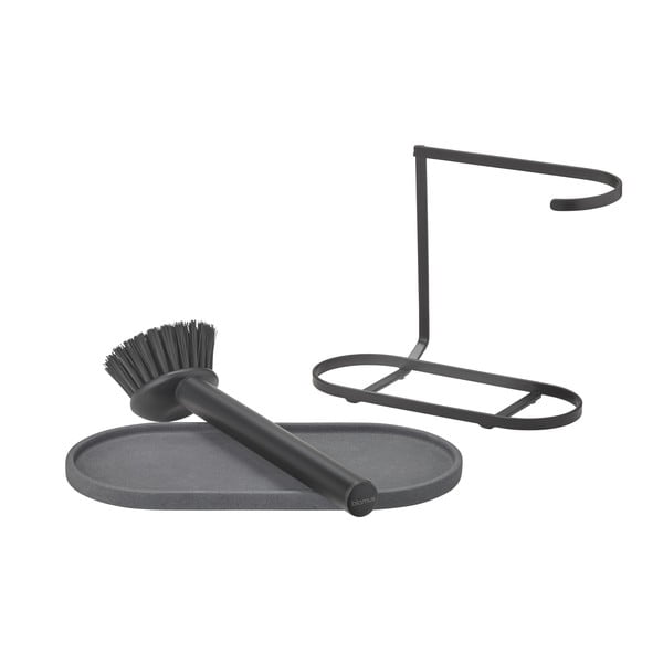 Sivý betónový stojan na umývacie prostriedky Dhuva – Blomus-image-2