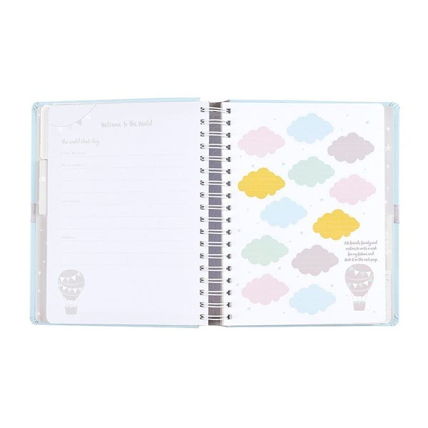 Modrý denník bábätka Busy B-image-3