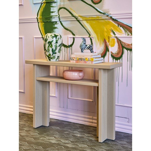 Konzolový stolík z jedlového dreva v prírodnej farbe 32x110 cm Cupa – Bloomingville-image-1