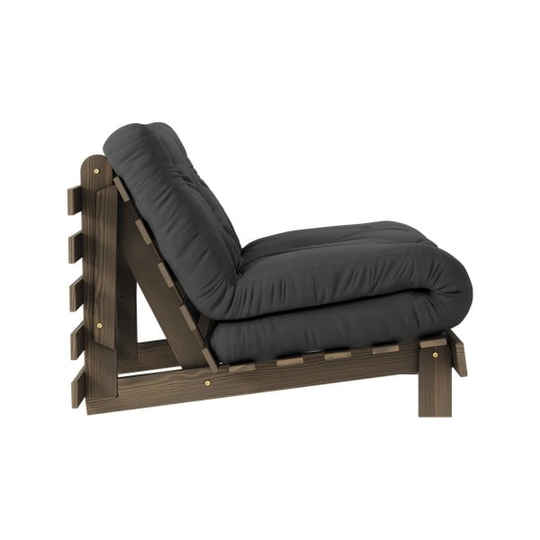 Čierne kreslo Roots – Karup Design-image-3