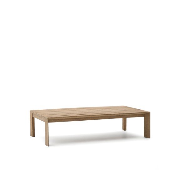 Záhradný konferenčný stolík z masívu akácie 82,5x140 cm Ambra – Kave Home