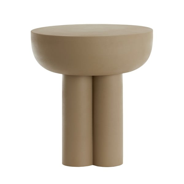 Kovový okrúhly odkladací stolík ø 46 cm Mikola – Light & Living-image-1