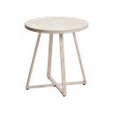 Okrúhly záhradný stolík s keramickou doskou ø 45 cm Tella – Kave Home