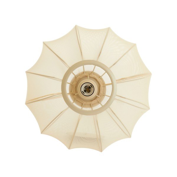 Krémovobiele stropné svietidlo s textilným tienidlom ø 40 cm Plumalia – Light & Living-image-2