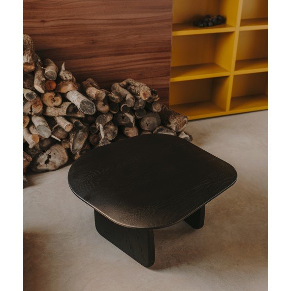 Odkladací stolík z dubového dreva 70x71 cm Pirita – Kave Home-image-1