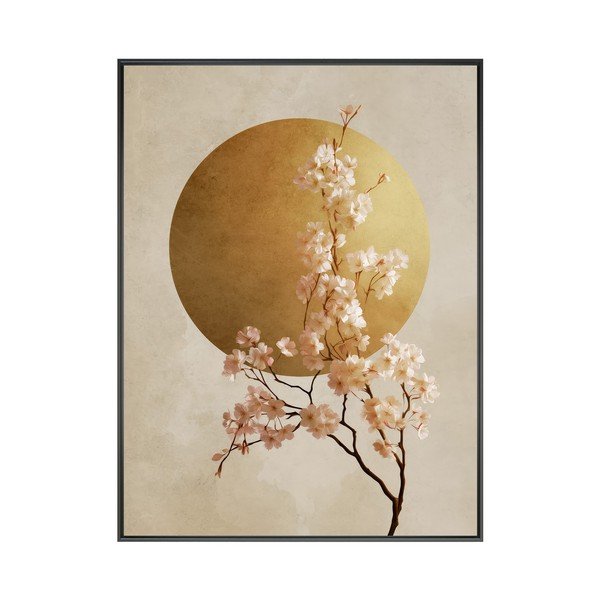 Tlačený obraz s rámom 60x80 cm Cherry Blossoms – Styler