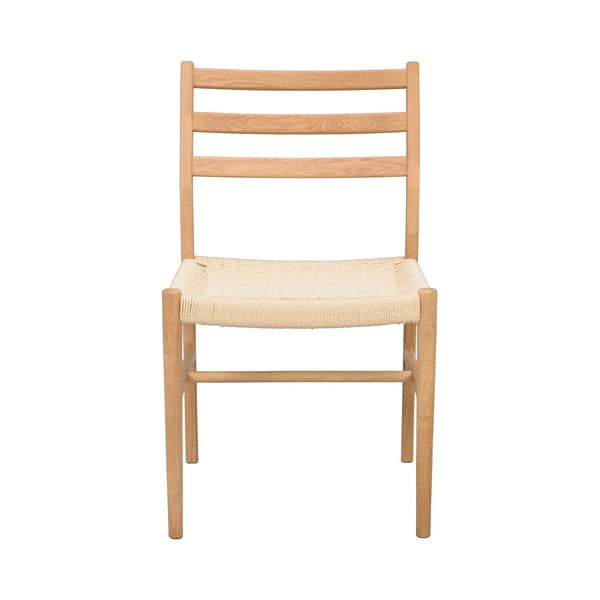 Jedálenská stolička v prírodnej farbe v súprave 2 ks Harlan – Rowico-image-3