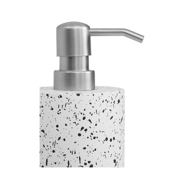 Krémovobiely betónový dávkovač mydla 180 ml Mozie – Premier Housewares-image-2