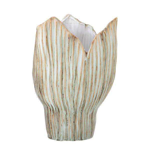 Svetlozelená váza z kameniny (výška 30 cm) Mahira – Bloomingville-image-3