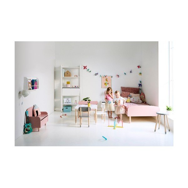 Biela detská stolička Flexa Dots-image-1