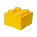 Žltý úložný box štvorec LEGO®