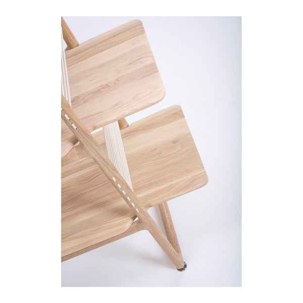 Knižnica z masívneho dubového dreva Gazzda Muse, výška 216 cm-image-4