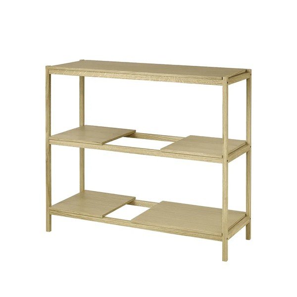 Regál v dekore duba v prírodnej farbe 105x92x40 cm Sukoya – Blomus-image-2