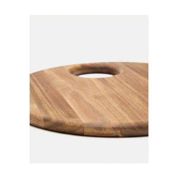 Servírovacia drevená doštička ø 36 cm Klot – Kave Home-image-3