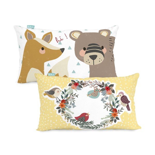 Bavlnená obojstranná obliečka na vankúš Moshi Moshi Harvestwood, 50 × 30 cm-image-2